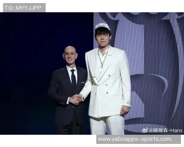开拓者在第16顺位选中杨瀚森寄望于他职业生涯的长久发展与成就